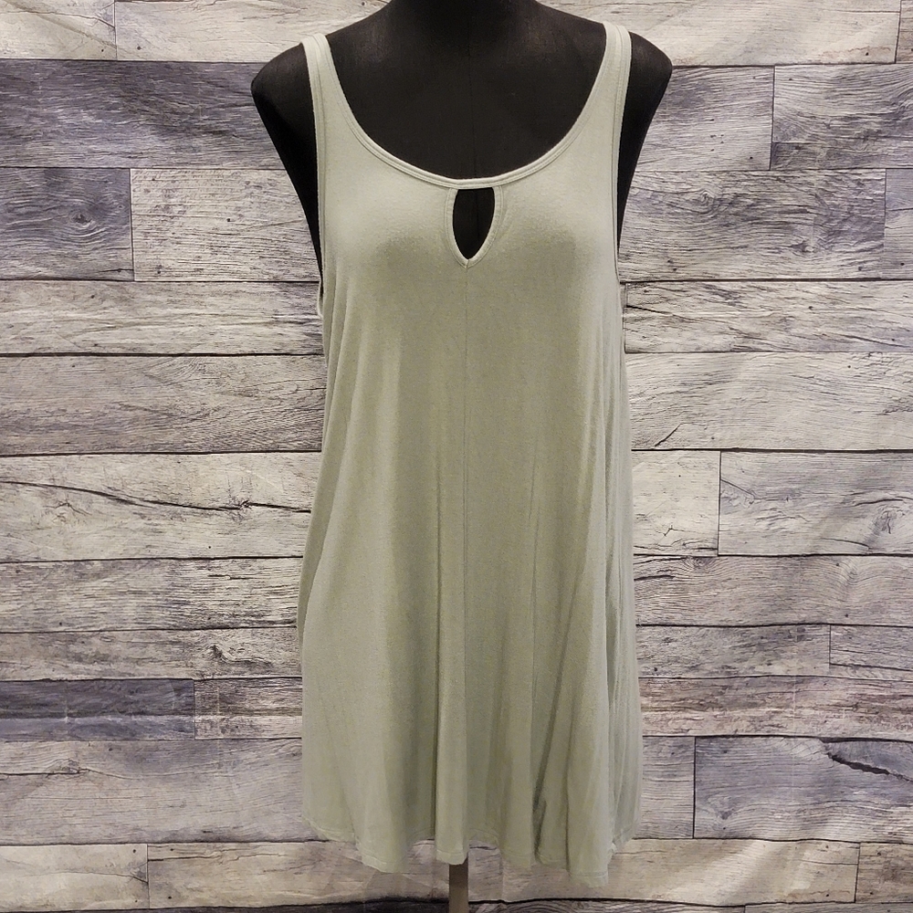Forever 21 sage green dress medium